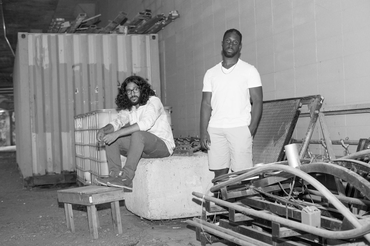 Khaleefa and Curtis of Poetic Elements &ndash; Photo &copy; Jason Clifford Champagne